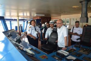 Tak Libur saat Cuti Bersama, Direksi BUMN IDSurvey Pantau Mudik di Pelabuhan