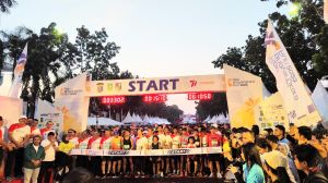 Atlet SEA Games Sabet Kemenangan di Ajang Riau Bhayangkara Run 2023