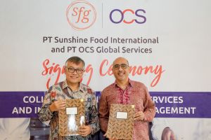 Memperkuat Solusi Facility Management Terintegrasi, OCS Gandeng Sunshine Food