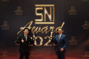 Chandra Asri Sabet Penghargaan Gold SNI Award 2023