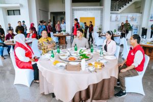 Safari Politik ke Lampung, Kaesang diskusi soal infrastruktur dengan Gubernur Arinal