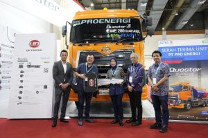 Purna Jual Astra UD Trucks Dorong Penjualan di GICOMVEC 2024
