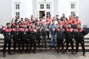 Sambut Kepulangan Timnas Futsal, Ketua Umum FFI Hary Tanoesoedibjo Beri Apresiasi Rp200 Juta