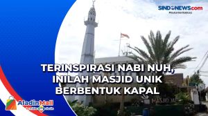 Terinspirasi Nabi Nuh, Inilah Masjid Unik Berbentuk Kapal di Cimahi