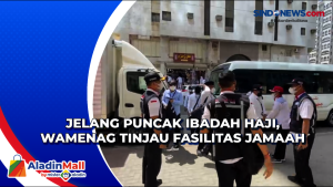 Jelang Puncak Ibadah Haji, Wamenag Tinjau Fasilitas Jamaah