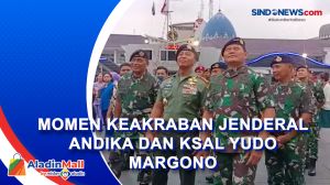 Jelang Pergantian Panglima TNI, Begini Momen Keakraban Jenderal Andika dan KSAL Yudo