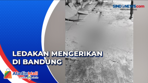 Ledakan Terjadi di Bandung, Sosok Jenazah dengan Kondisi Hancur Ditemukan di TKP