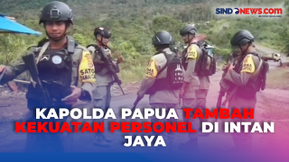 Kapolda Papua Tambah Kekuatan Personel Usai KKB Kembali....
