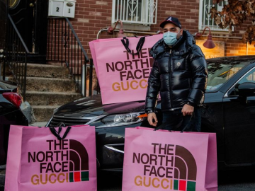 north face pop up store