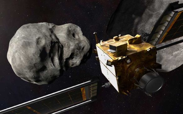 NASA Sukses Uji Sistem Pertahanan Planet, Pesawat DART Hantam Asteroid Dimorphos