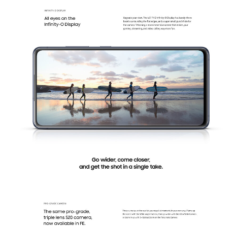 Bocoran spesifikasi dan harga Galaxy S20 FE dari iPhone 12