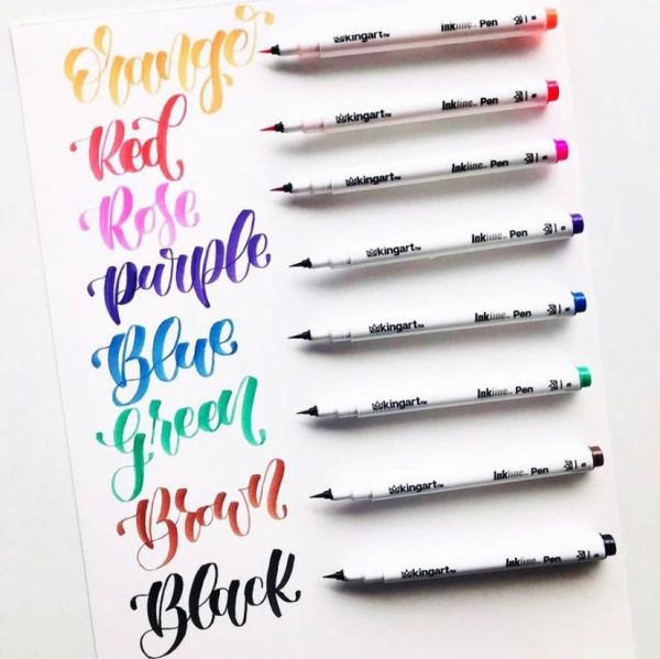 Cara Memilih Brush Pen Dan Tinta Hand Lettering Sesuai Kebutuhan