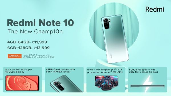 Redmi Note 10 Pro, Note 10, dan Note 10 Pro Max Meluncur di India