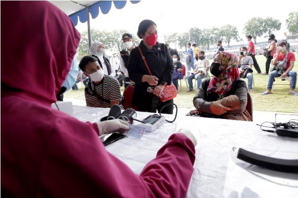 Kejar Target Herd Immunity, Vaksinasi Massal di Surabaya Terus Digeber