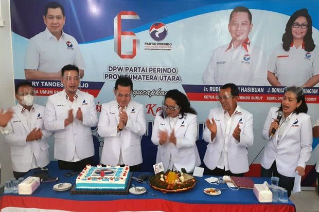 DPW Perindo Sumut Targetkan Hasil Pemilu 2024 Terbentuk Fraksi di DPRD Kabupaten dan Kota