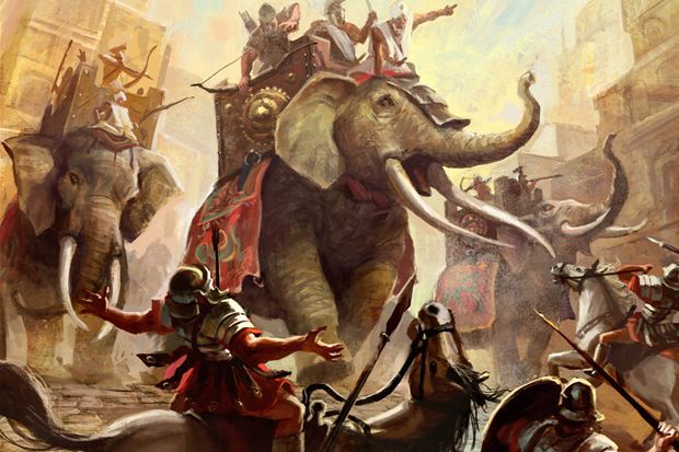 Perang Pecah, Pasukan Gajah Ngamuk di Tengah Ramalan Buruk tentang Persia