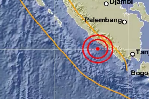 Gempa 5,1 SR Guncang Bengkulu, BMKG: Tidak Berpotensi Tsunami