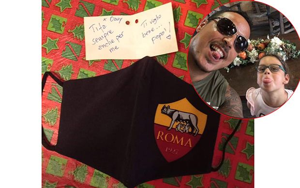Seorang Suporter AS Roma Dapat Hadiah dariAyahnya yang Telah Meninggal