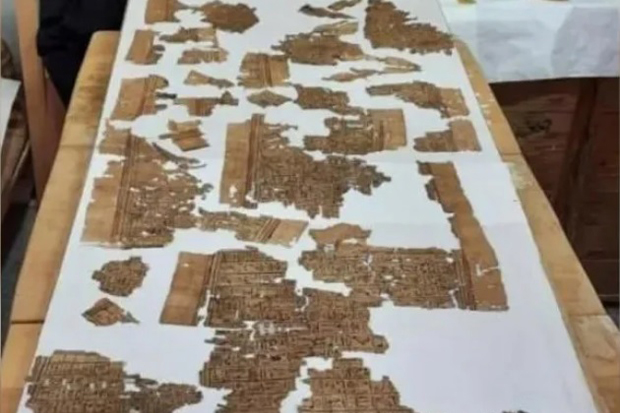 Arkeolog Temukan Manuskrip 'Kitab Orang Mati' di Pemakaman Mesir Kuno
