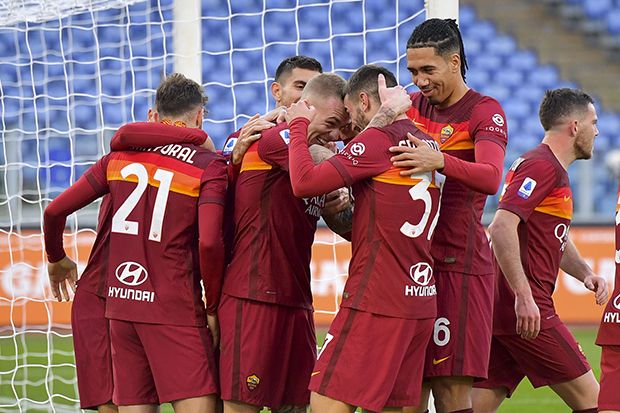AS Roma Panaskan Tiga Besar Serie A Usai Tumbangkan Spezia