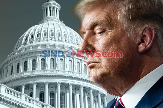 Senin, DPR AS Ajukan Dakwaan Pemakzulan Trump ke Senat