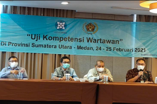 Dewan Pers dan PWI Gelar UKW di Medan, 50 Kompeten
