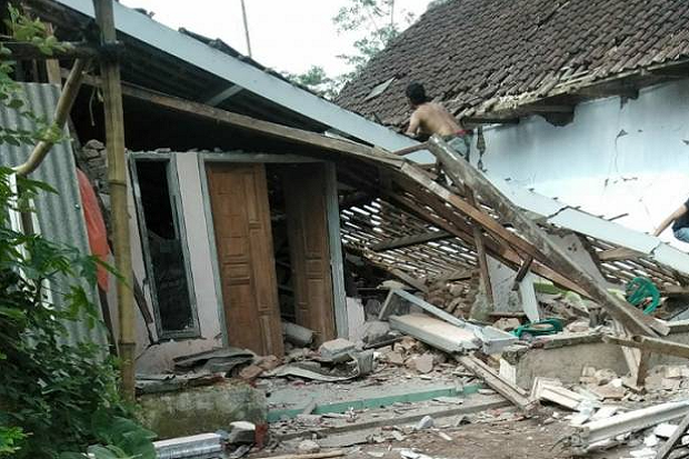 16 BPBD Kabupaten/Kota se-Jatim Laporkan Dampak Kerusakan Gempa Bumi Selatan Malang M 6,1