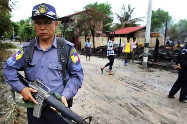 Aliansi Tentara Etnis Serang Kantor Polisi Myanmar, 10 Tewas