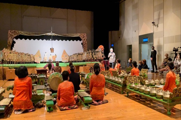 Dubes Heri Akhmadi Apresiasi Pentas Gamelan Lambangsari di Hadapan Publik Jepang