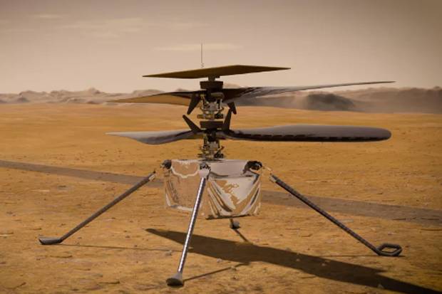 Helikopter Ingenuity NASA Selesaikan Misi Terberat Melintasi Seitah Mars