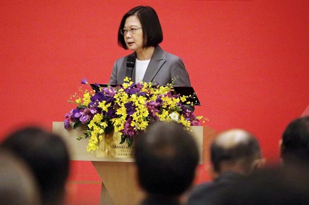 Meski Benci, China Berterima Kasih kepada Presiden Taiwan Tsai Ing-wen