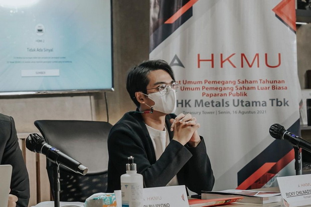 Ditunjuk Jadi Komisaris HK Metals Utama, Begini Kata Ricky Harun