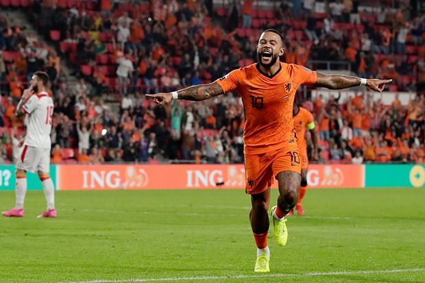 Hasil Kualifikasi Piala Dunia 2022 - Belanda vs Montenegro: Der Oranje Pesta Gol