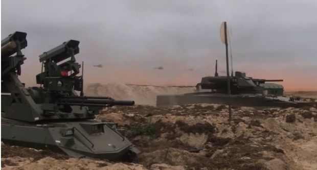 Rusia Pamer Robot Tempur Pembunuh Tank dalam Latihan Perang Zapad 2021