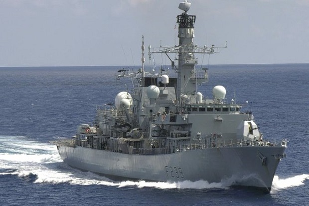 Kapal Perang Inggris Terobos Selat Taiwan Menuju Vietnam