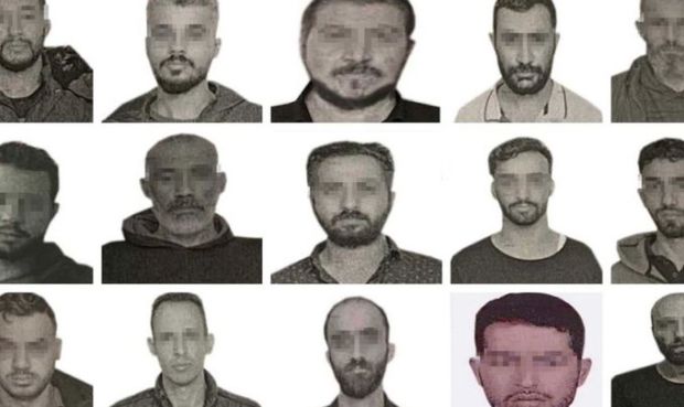 Gempar, Inilah Foto-foto 15 Agen Mossad yang Ditangkap di Turki