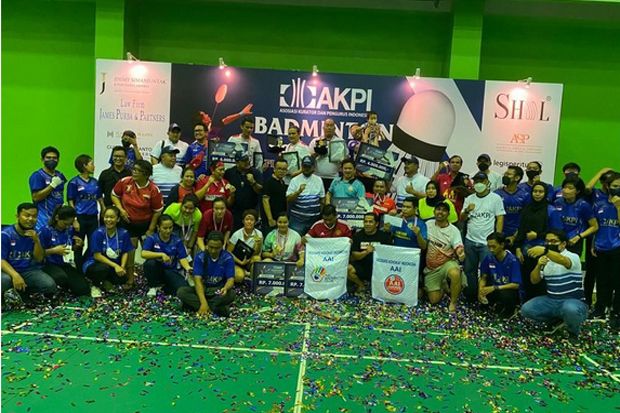 AAI Badminton Club Borong Juara di AKPI Badminton CUP 2021