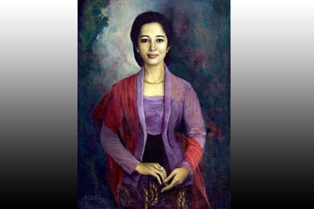 Lukisan Lady With Kebaya Menjadi Kisah Cinta Soekarno dan Kartini Manoppo