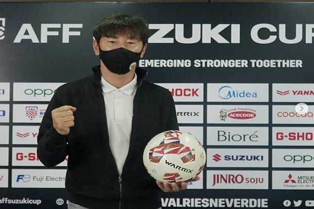 Shin Tae-yong Minta Maaf Gagal Bawa Timnas Indonesia Juara Piala AFF 2020