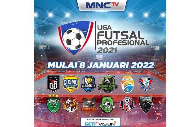 Liga Futsal Profesional 2021 Digelar, 18 Klub Siap Bersaing Meraih Gelar Juara