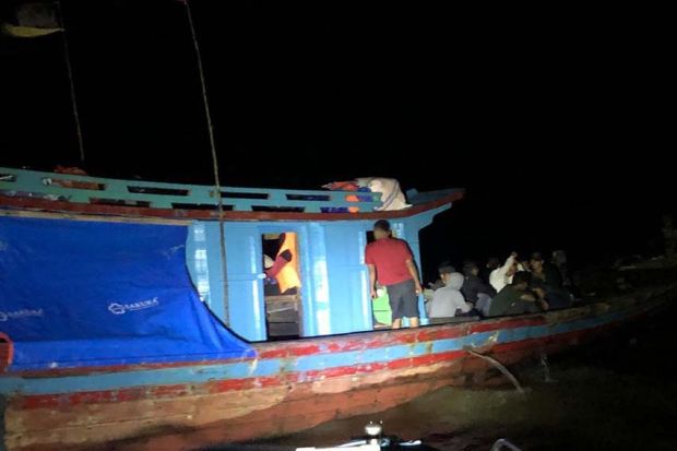 Polres Asahan Tangkap Kapal Pengangkut 52 PMI Ilegal di Selat Malaka