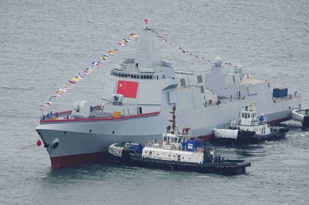 Kapal Perang Futuristik AS Mirip Kapal China, Amerika Nyontek?
