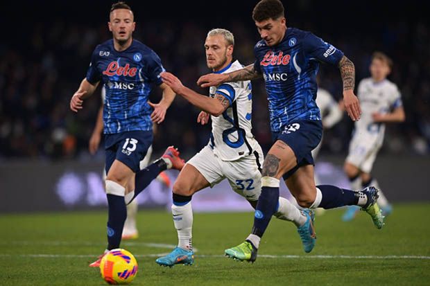 Hasil Liga Italia 2021/2022: Napoli Gagal Kudeta Inter Milan