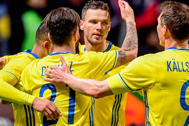 Susul Polandia, Swedia Tolak Bentrok Rusia di Playoff Piala Dunia 2022