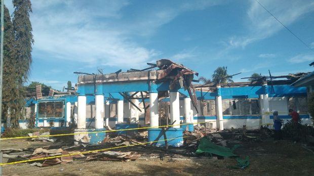 Kantor Camat Ratu Agung Kota Bengkulu Ludes Terbakar