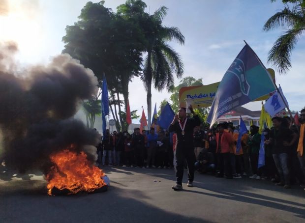 Demo Mahasiswa di 4 Daerah Kaltim, Polisi Kerahkan 2.000 Personel Kawal Aksi