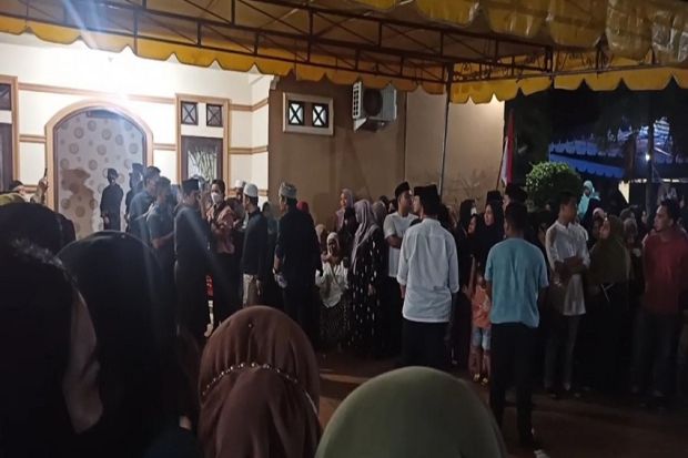 Jenazah Ipda Imam Agus Husein Tanjung Tiba di Madina, Tangis Keluarga Pecah