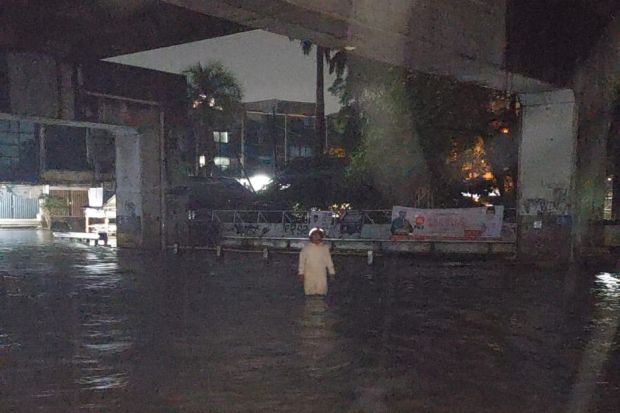 Hujan Deras, 4 Wilayah Kota Tangerang Terendam Banjir
