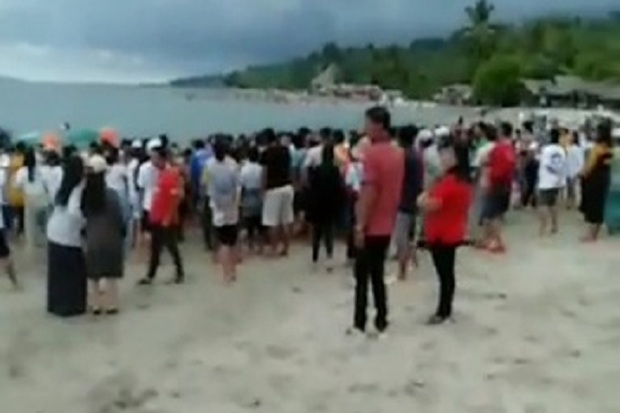 2 Wisatawan Tenggelam di Pantai Bukit Tinggi Minahasa, 1 Ditemukan Tewas