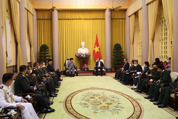 Bertemu Presiden Vietnam, Prabowo: Ada Potensi Produksi Alutsista Bersama